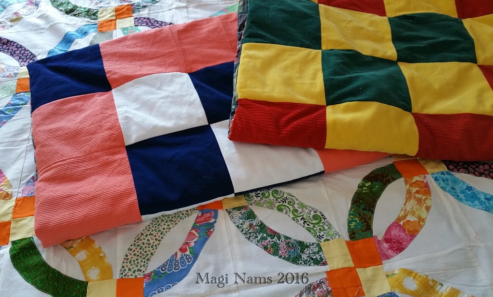 Love Your Planet: Repurpose Old Clothing: Repurpose old clothing into scrap quilts. (© Magi Nams)