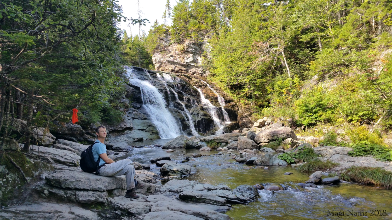 Exploring Fundy National Park's Laverty Falls