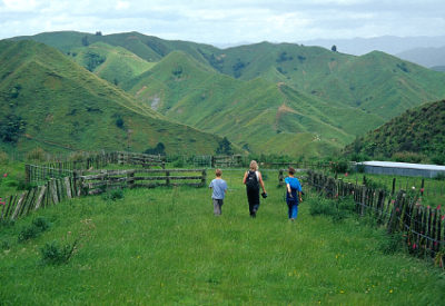 My New Zealand Travel Trilogy, Cry of the Kiwi: A Family's New Zealand Adventure:i Hiking on North Island, New Zealand (© Vilis Nams)